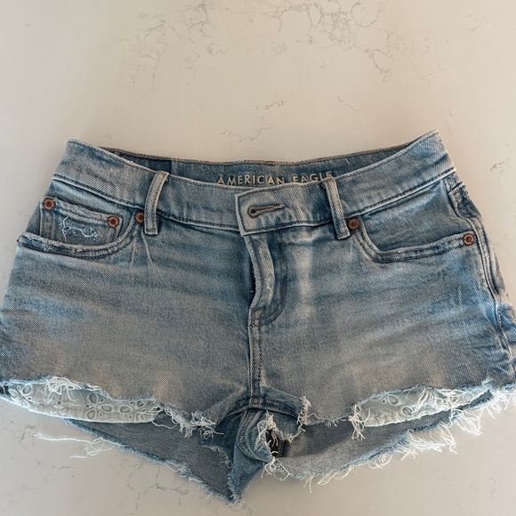 American Eagle Outfitters Pants - American Eagle Outfitters Light Blue Jean Shorts